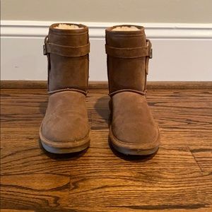 GUC girls BearPaw suede boots